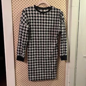 Houndstooth dress